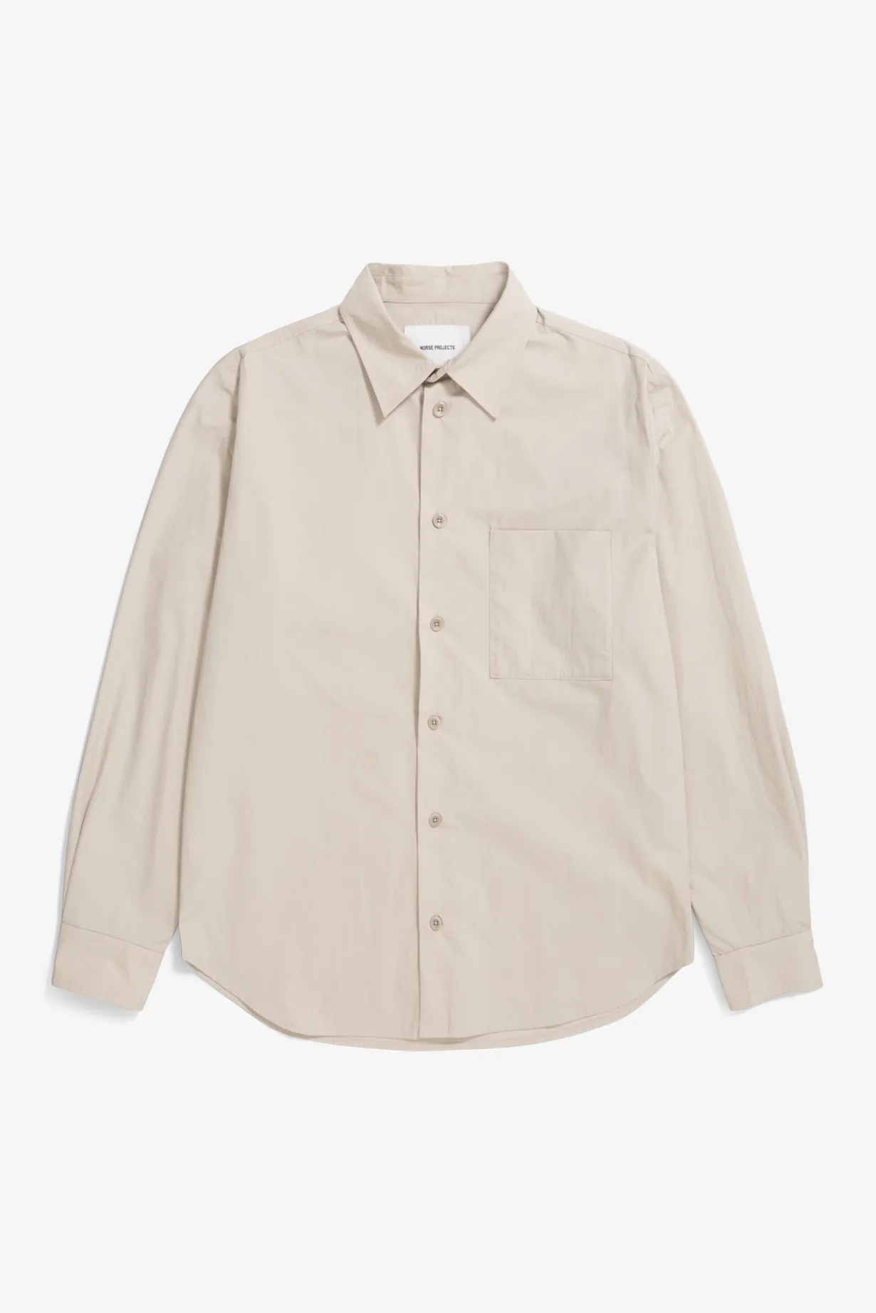Silas Tech Poplin Shirt>Norse Projects Sale
