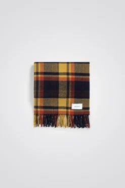 Virgin Wool Checked Scarf>Norse Projects Outlet
